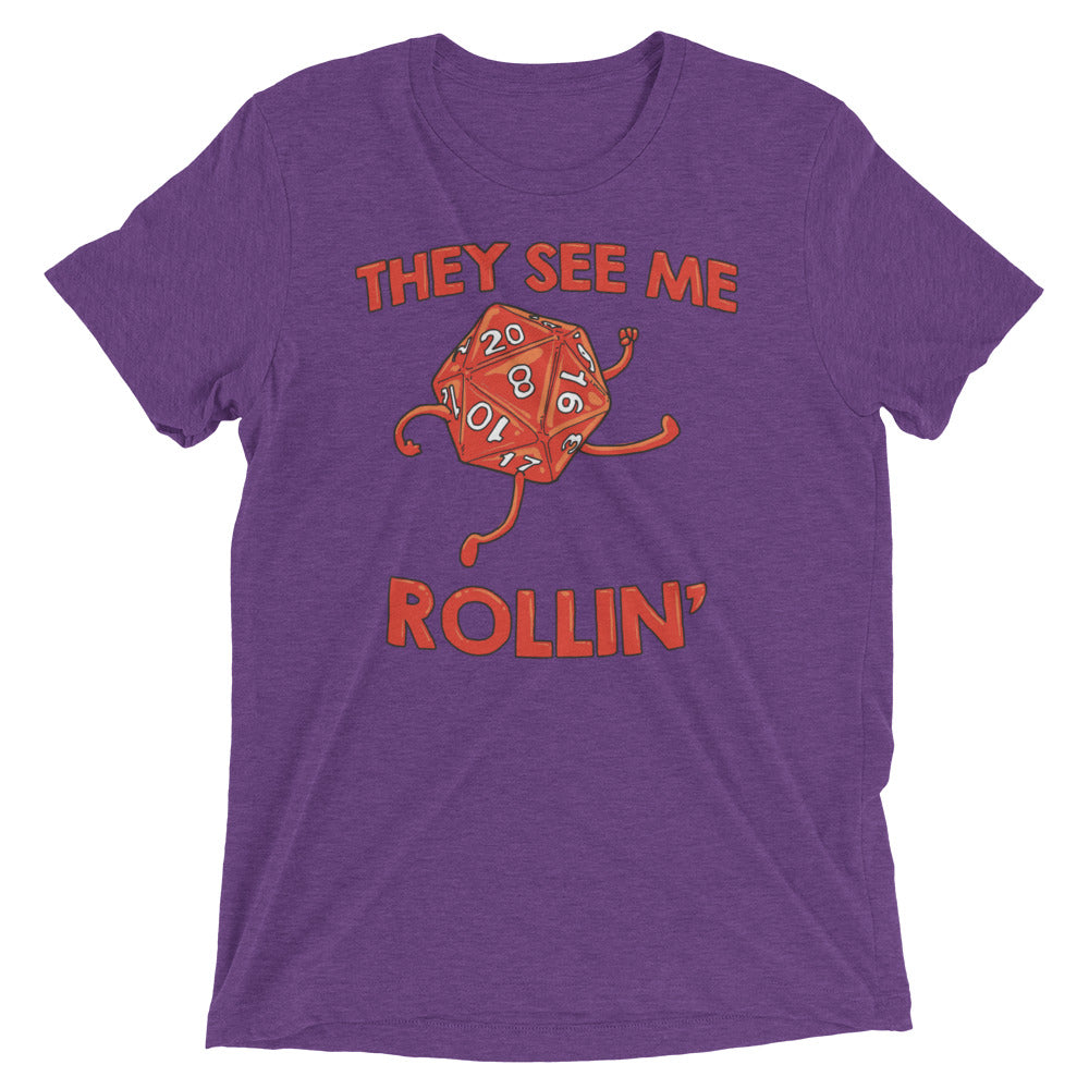 They See Me Rollin' Men's Tri-Blend Tee