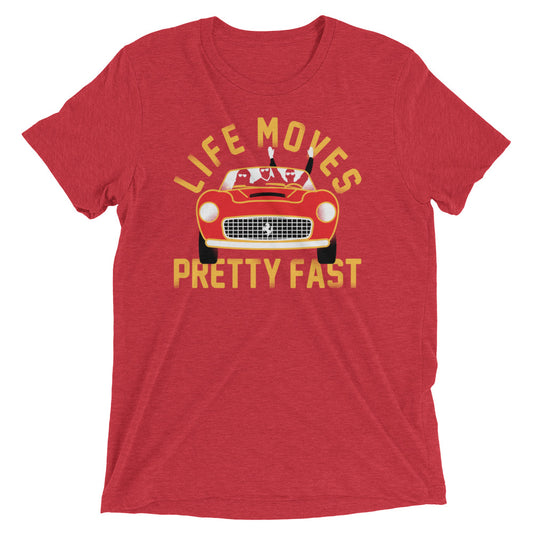 Life Moves Pretty Fast Men's Tri-Blend Tee