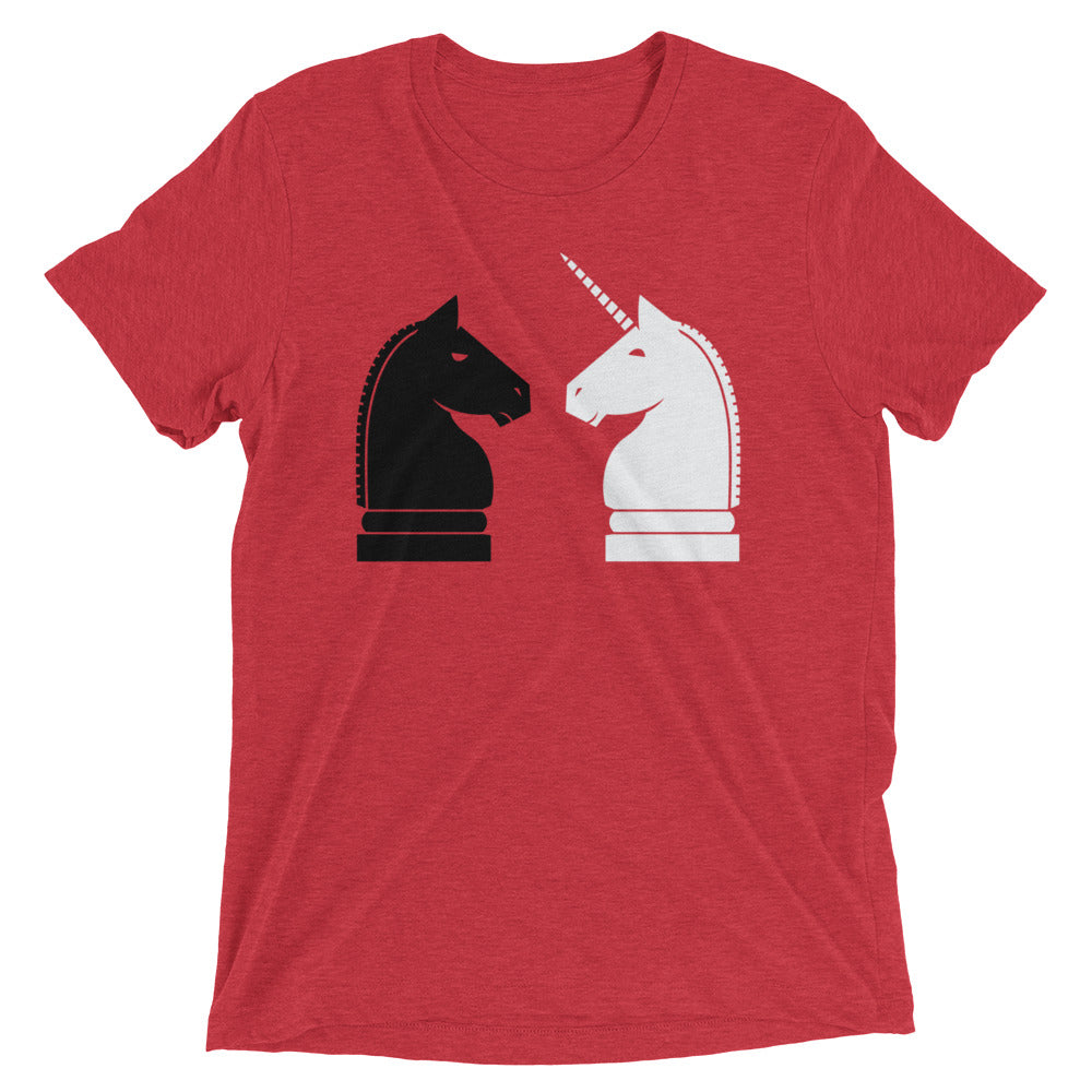 Chess Unicorn Men's Tri-Blend Tee