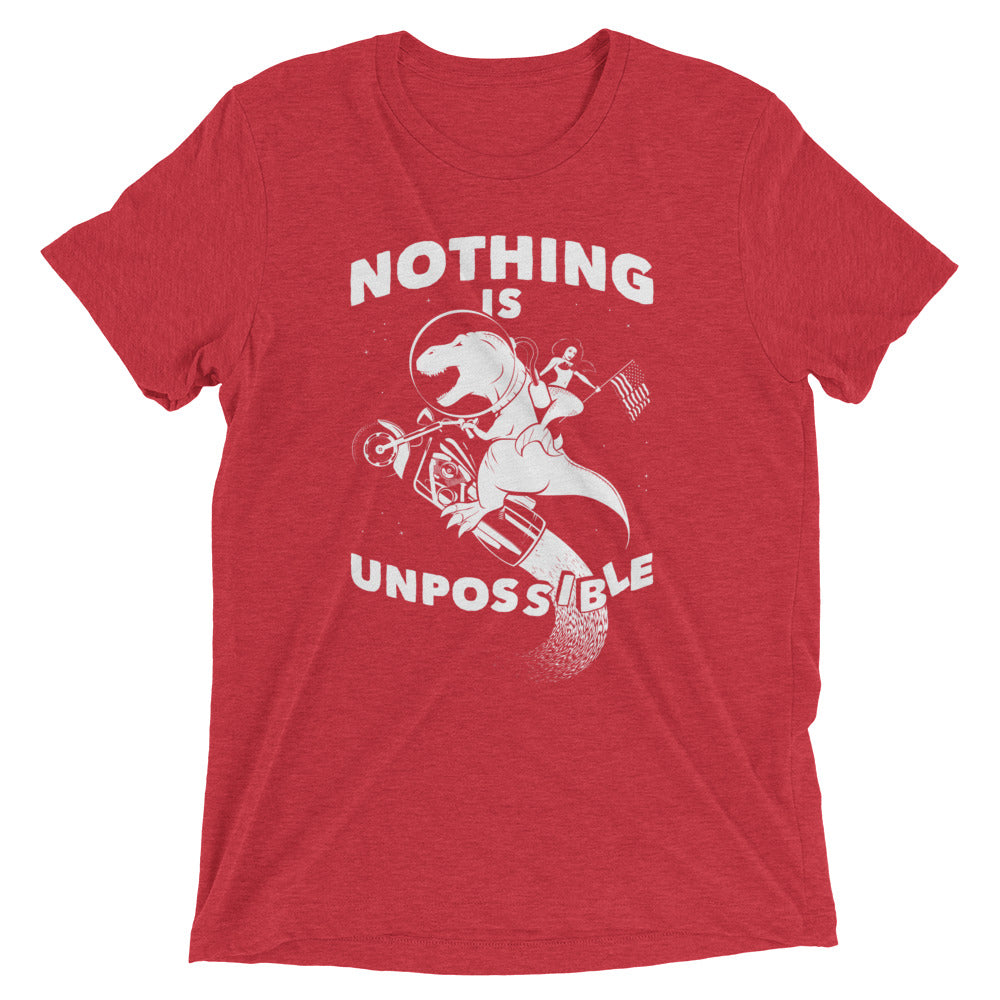 Nothing Is Unpossible Men's Tri-Blend Tee