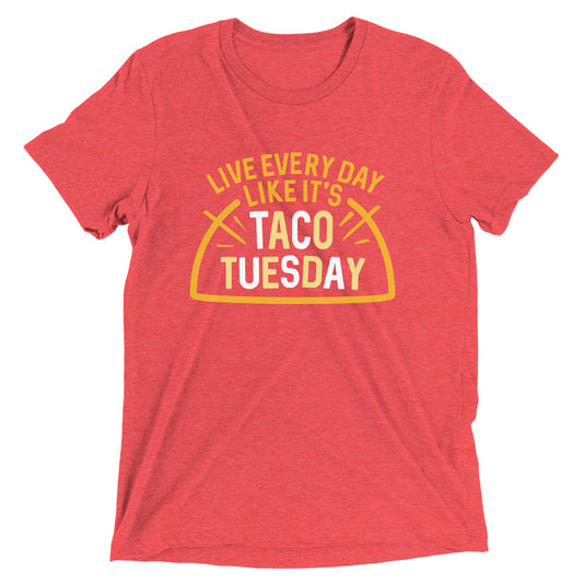 Taco Tuesday Men's Tri-Blend Tee