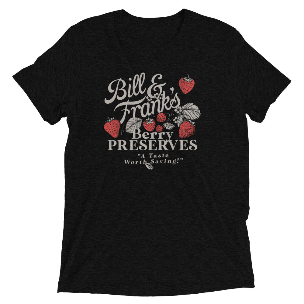 Bill And Frank's Berry Preserves Men's Tri-Blend Tee