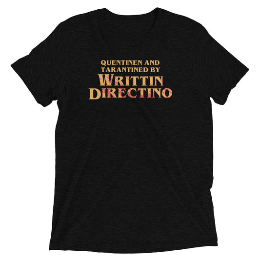 Writtin Directino Men's Tri-Blend Tee