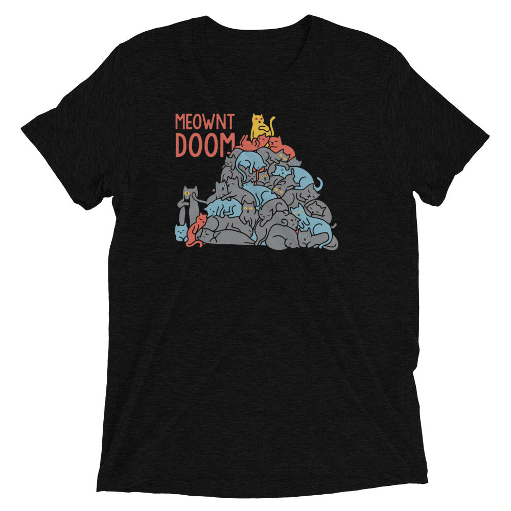 Meownt Doom Men's Tri-Blend Tee