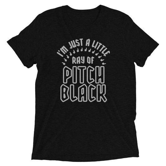 Ray Of Pitch Black Men's Tri-Blend Tee