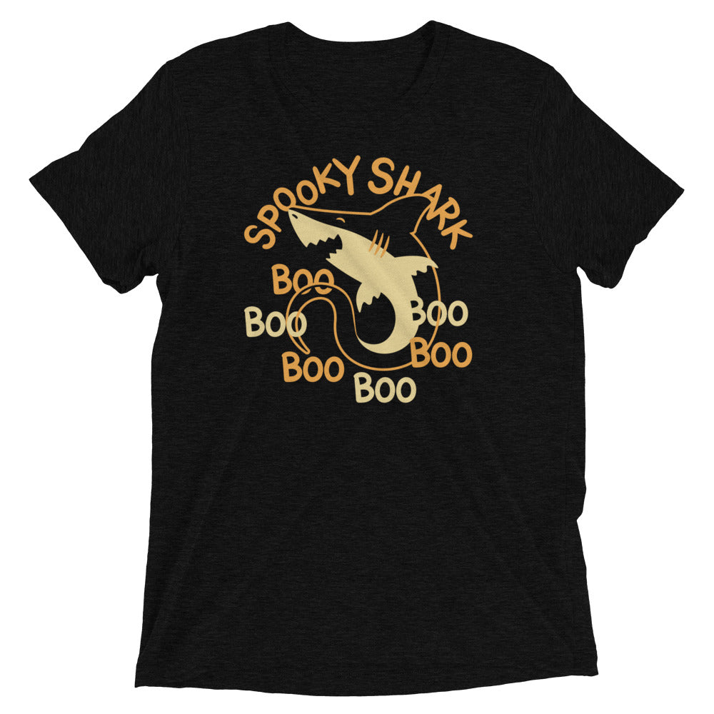 Spooky Shark Men's Tri-Blend Tee