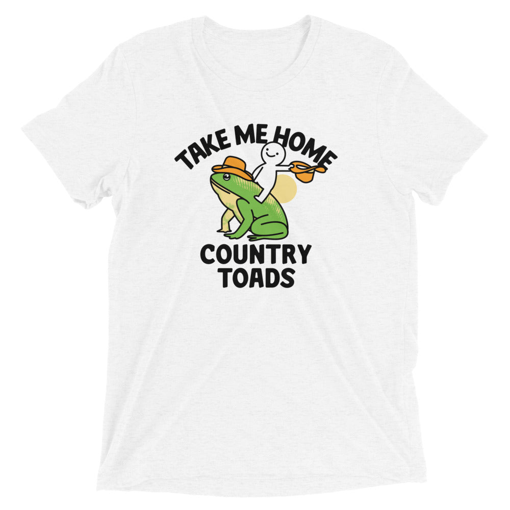 Take Me Home Country Toads Men's Tri-Blend Tee