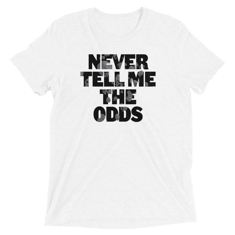 Never Tell Me The Odds Men's Tri-Blend Tee