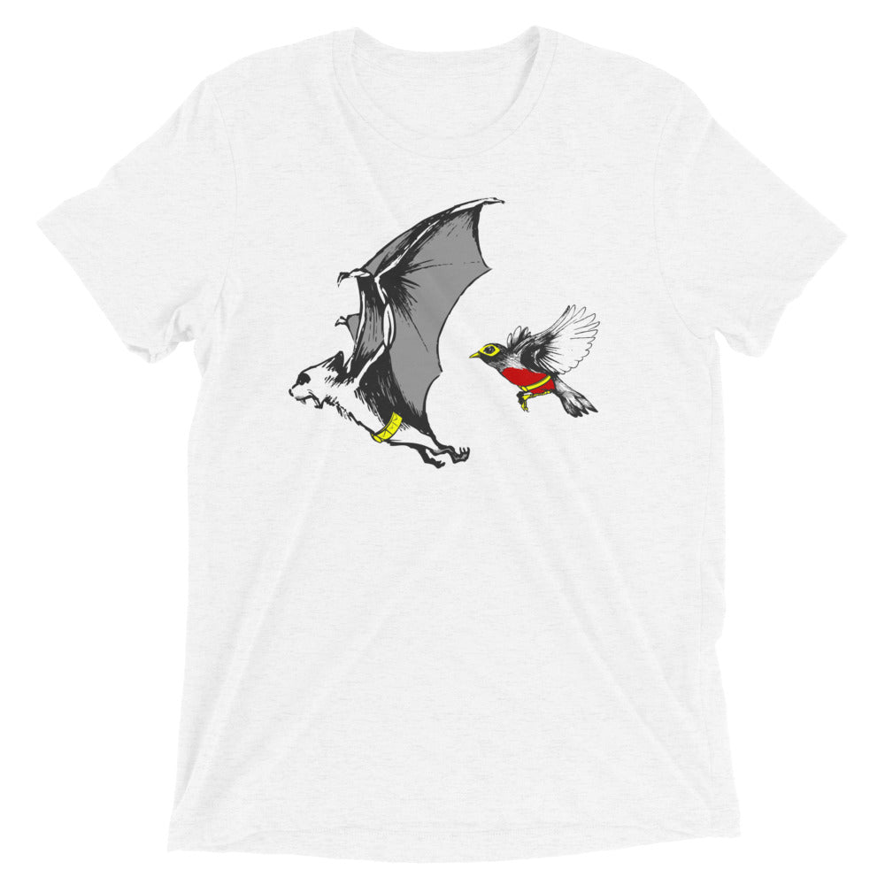 Bat and Robin Men's Tri-Blend Tee