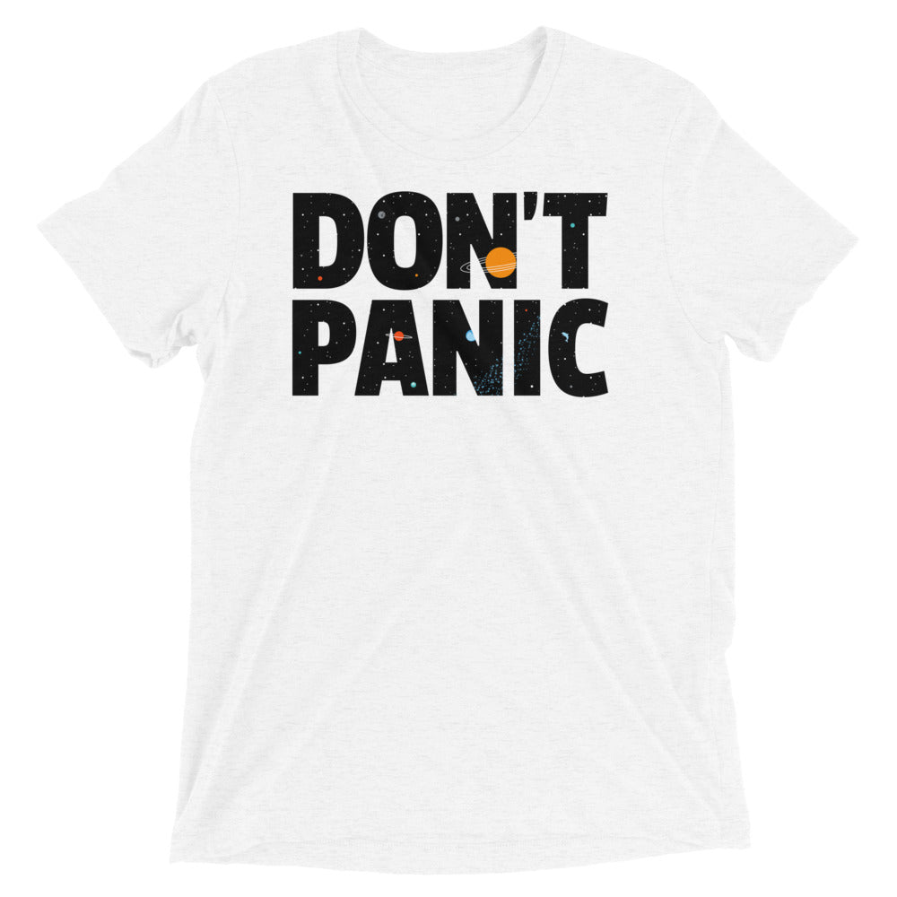 Don't Panic Men's Tri-Blend Tee