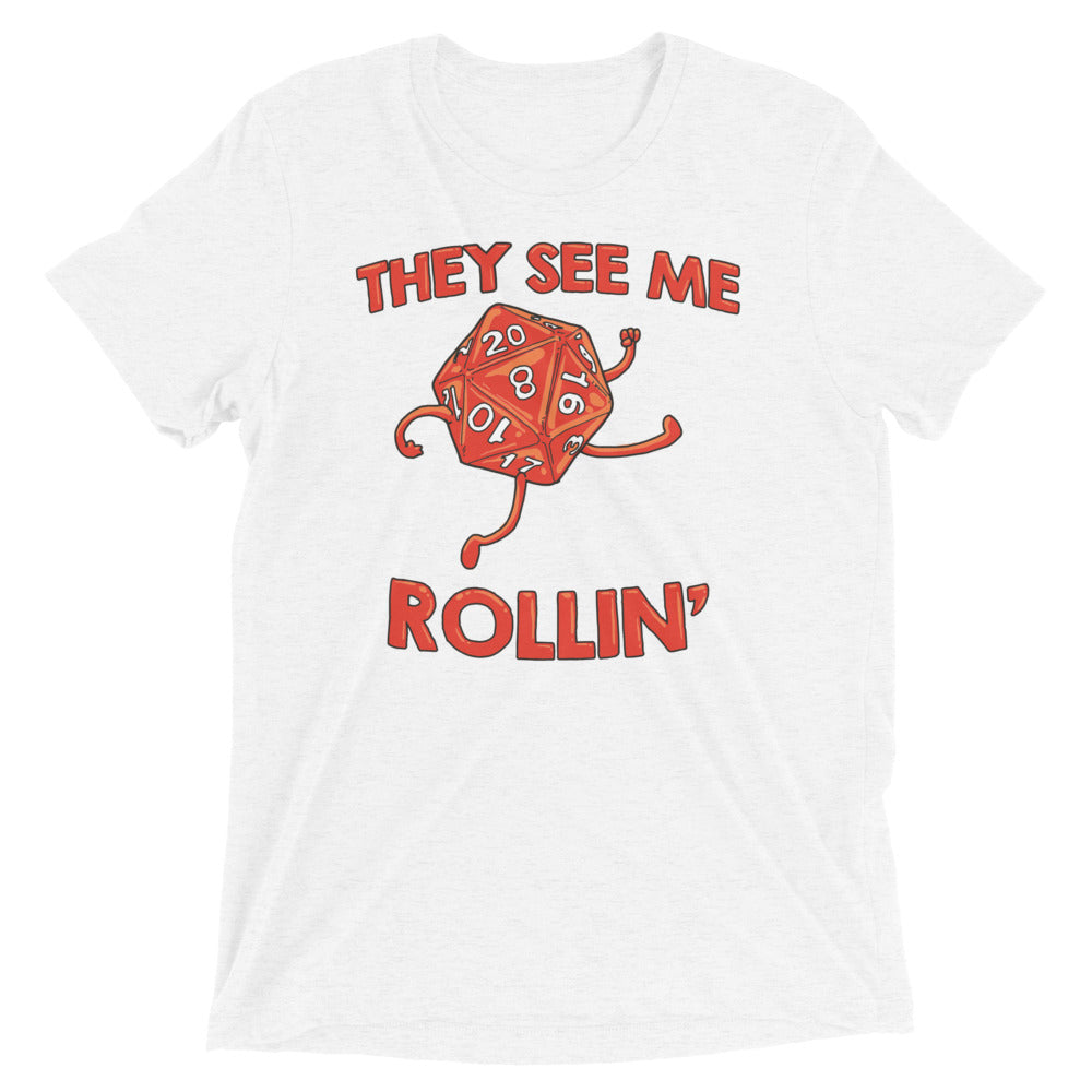 They See Me Rollin' Men's Tri-Blend Tee