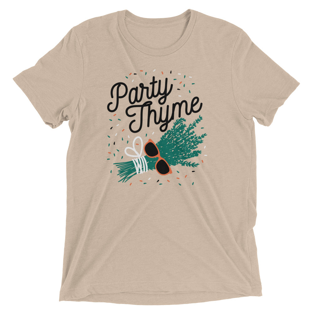 Party Thyme Men's Tri-Blend Tee