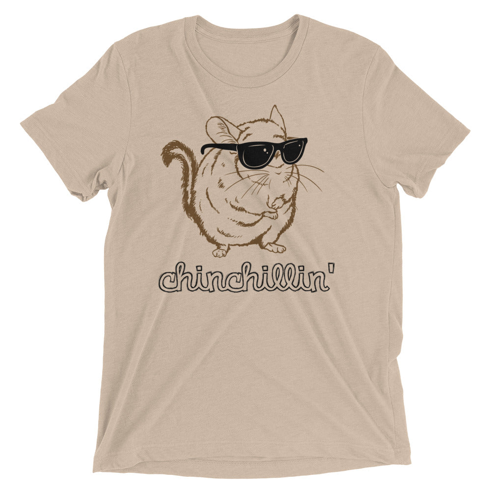 Chinchillin Men's Tri-Blend Tee