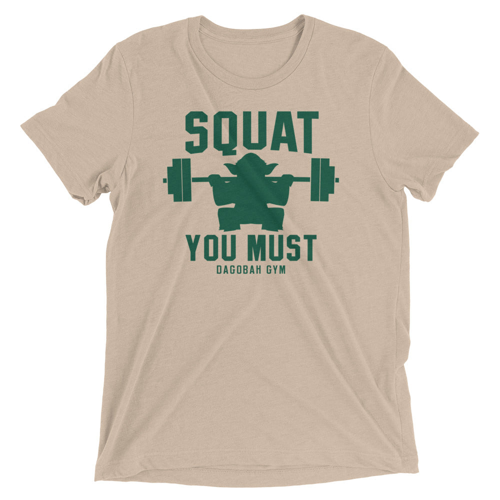 Squat You Must Men's Tri-Blend Tee