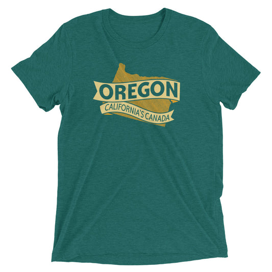 Oregon California's Canada Men's Tri-Blend Tee