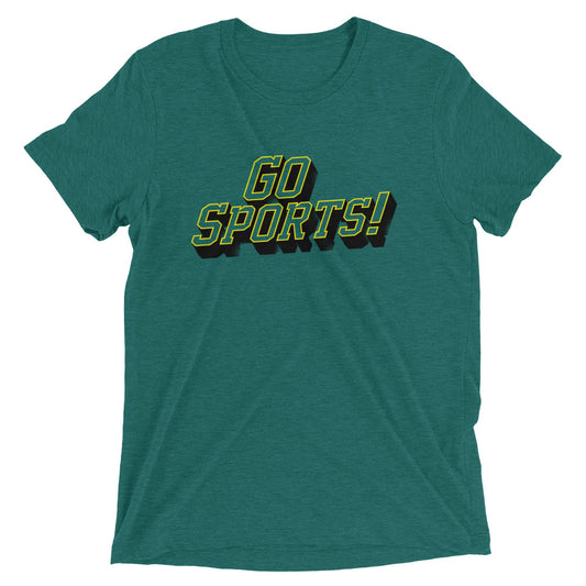 Go Sports! Men's Tri-Blend Tee