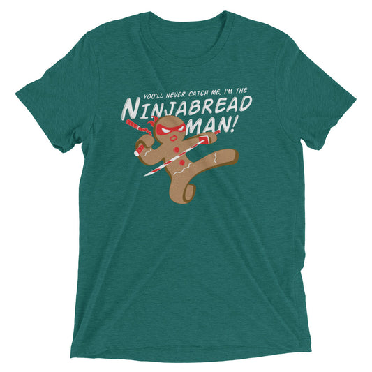 I'm The Ninjabread Man! Men's Tri-Blend Tee