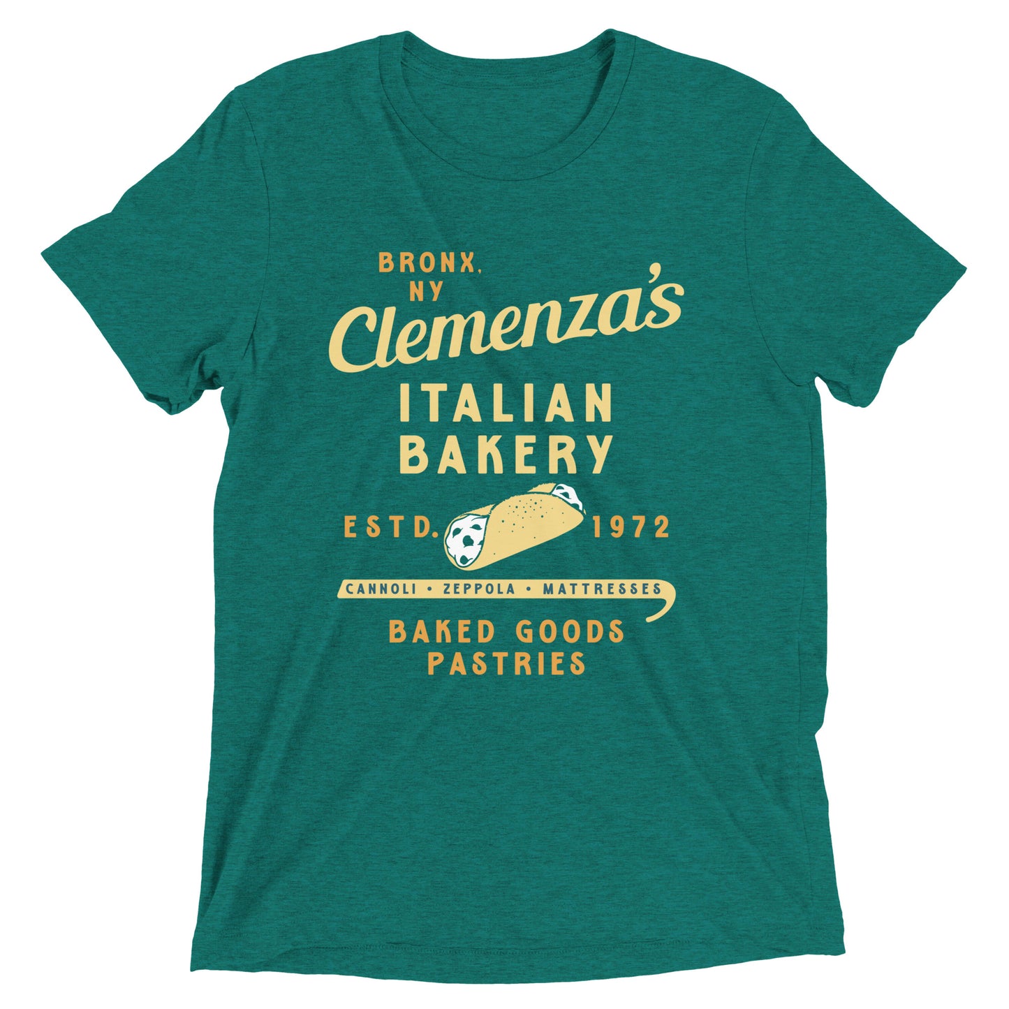 Clemenza's Italian Bakery Men's Tri-Blend Tee