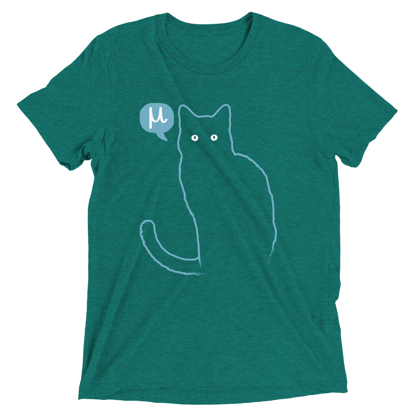 Mu Cat Men's Tri-Blend Tee