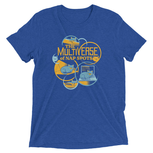 The Multiverse Of Nap Spots Men's Tri-Blend Tee