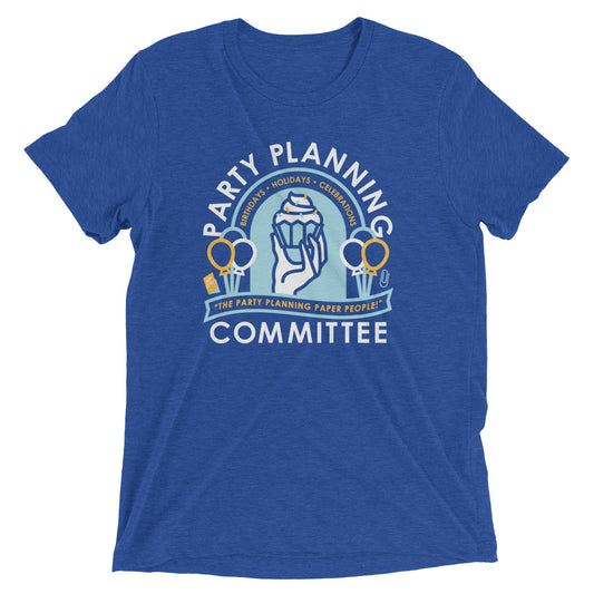 Party Planning Committee Men's Tri-Blend Tee