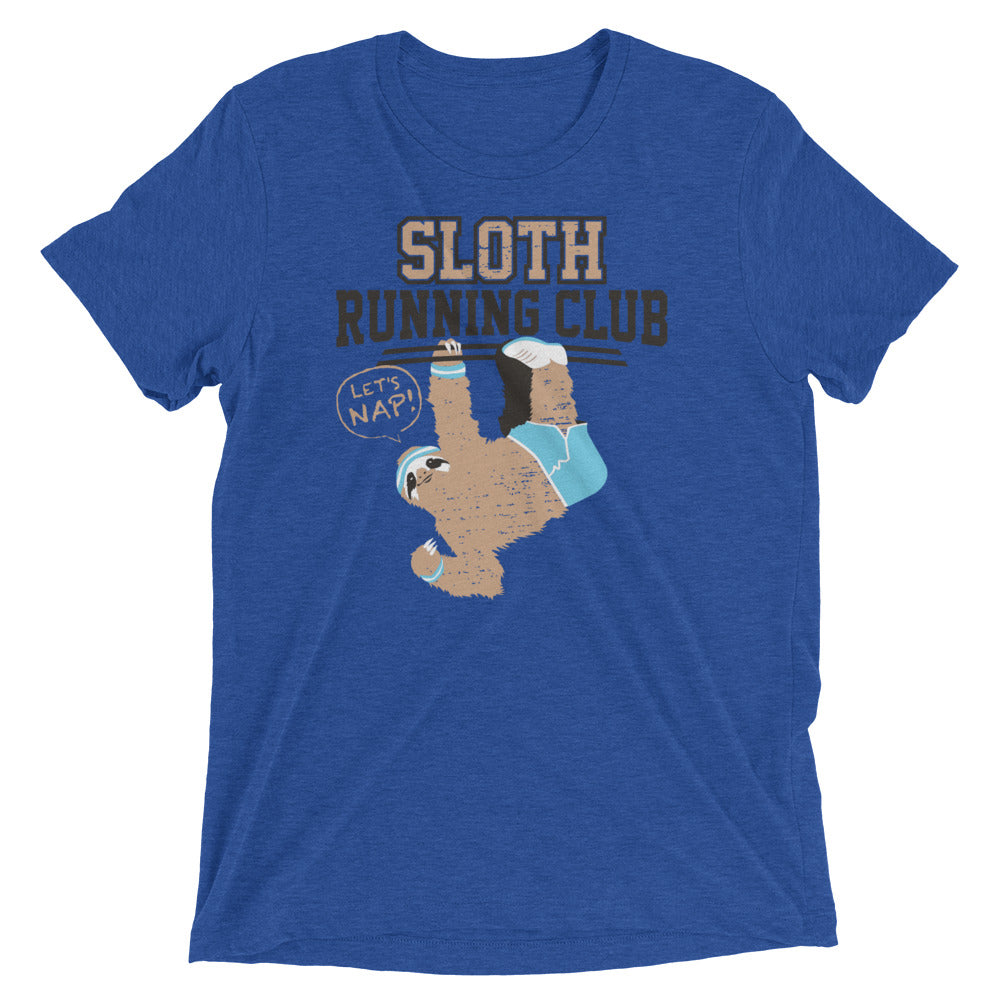 Sloth Running Club Men's Tri-Blend Tee