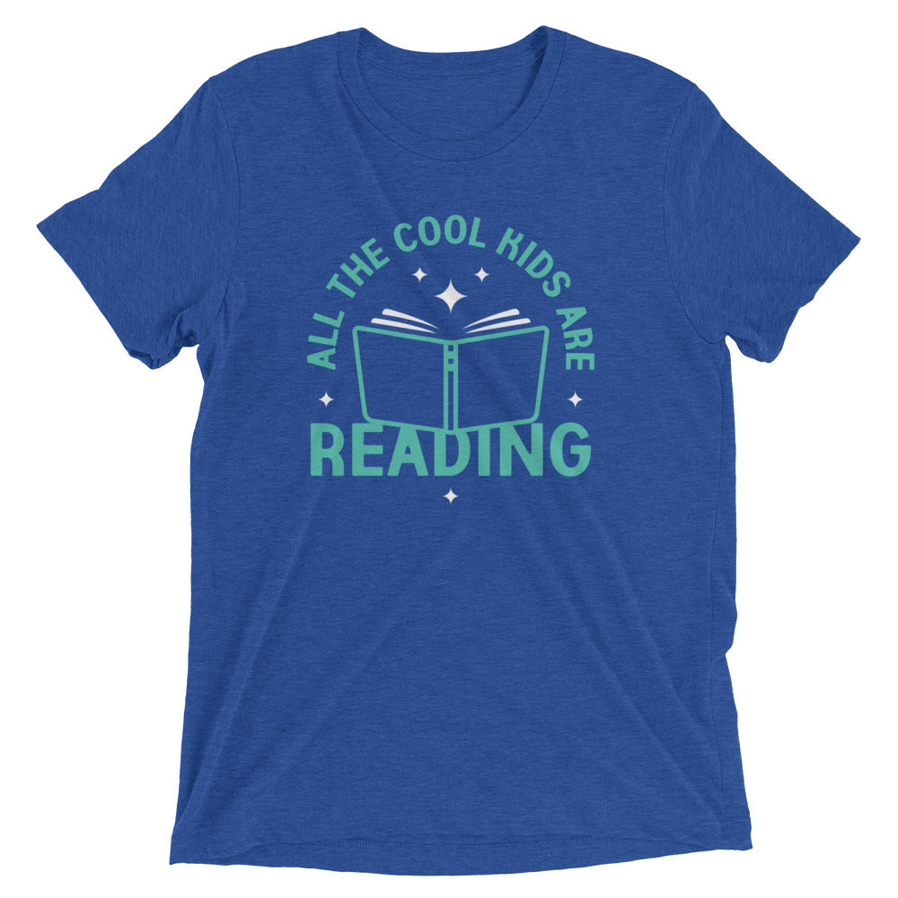 All The Cool Kids Are Reading Men's Tri-Blend Tee