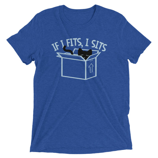 If I Fits, I Sits Men's Tri-Blend Tee