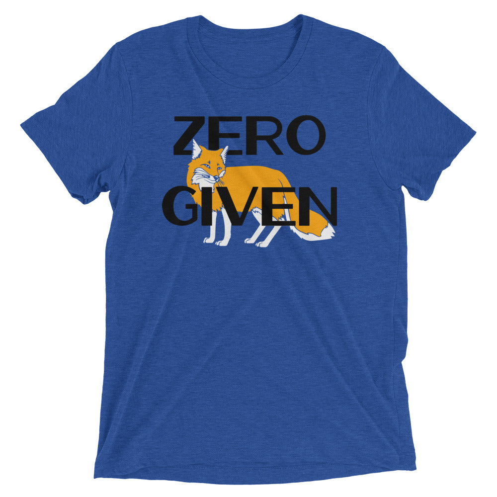 Zero Fox Given Men's Tri-Blend Tee