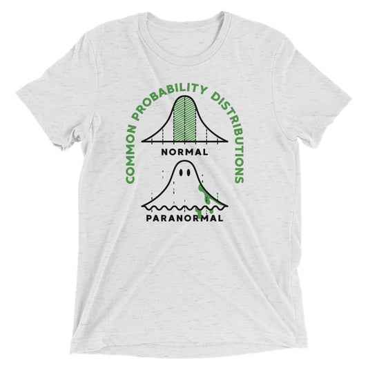 Common Probability Distributions Men's Tri-Blend Tee