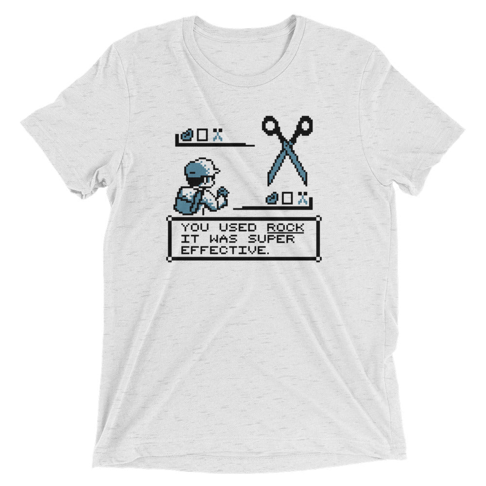 Rock Paper Scissors Battle Men's Tri-Blend Tee