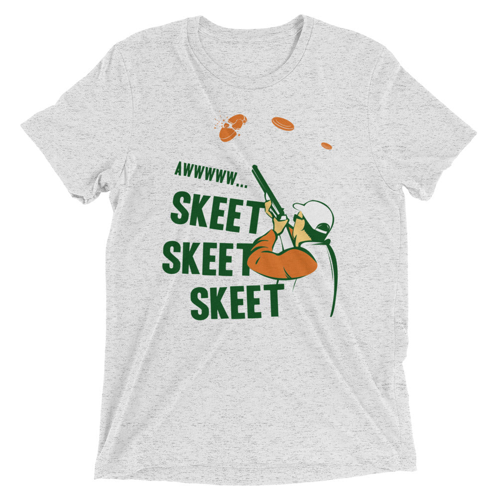 Skeet Skeet Skeet Men's Tri-Blend Tee