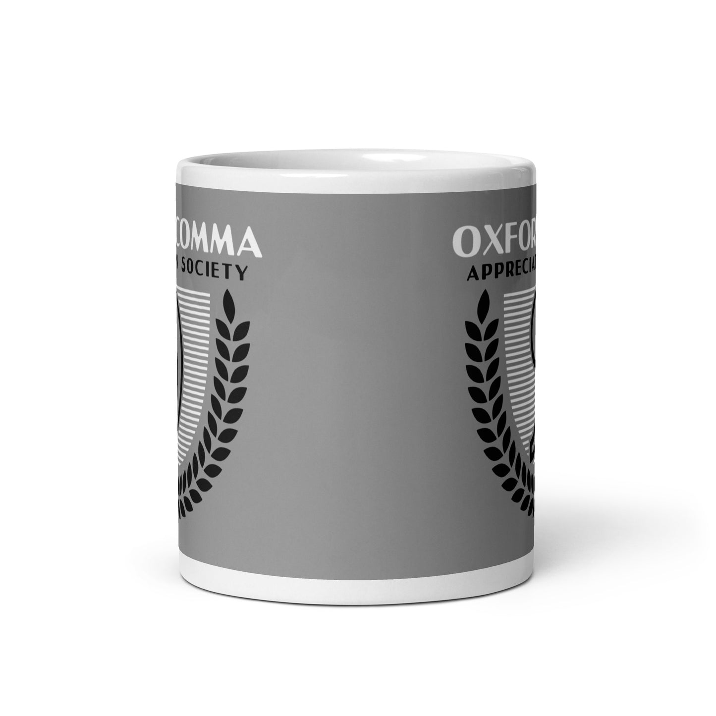 Oxford Comma Appreciation Society Mug