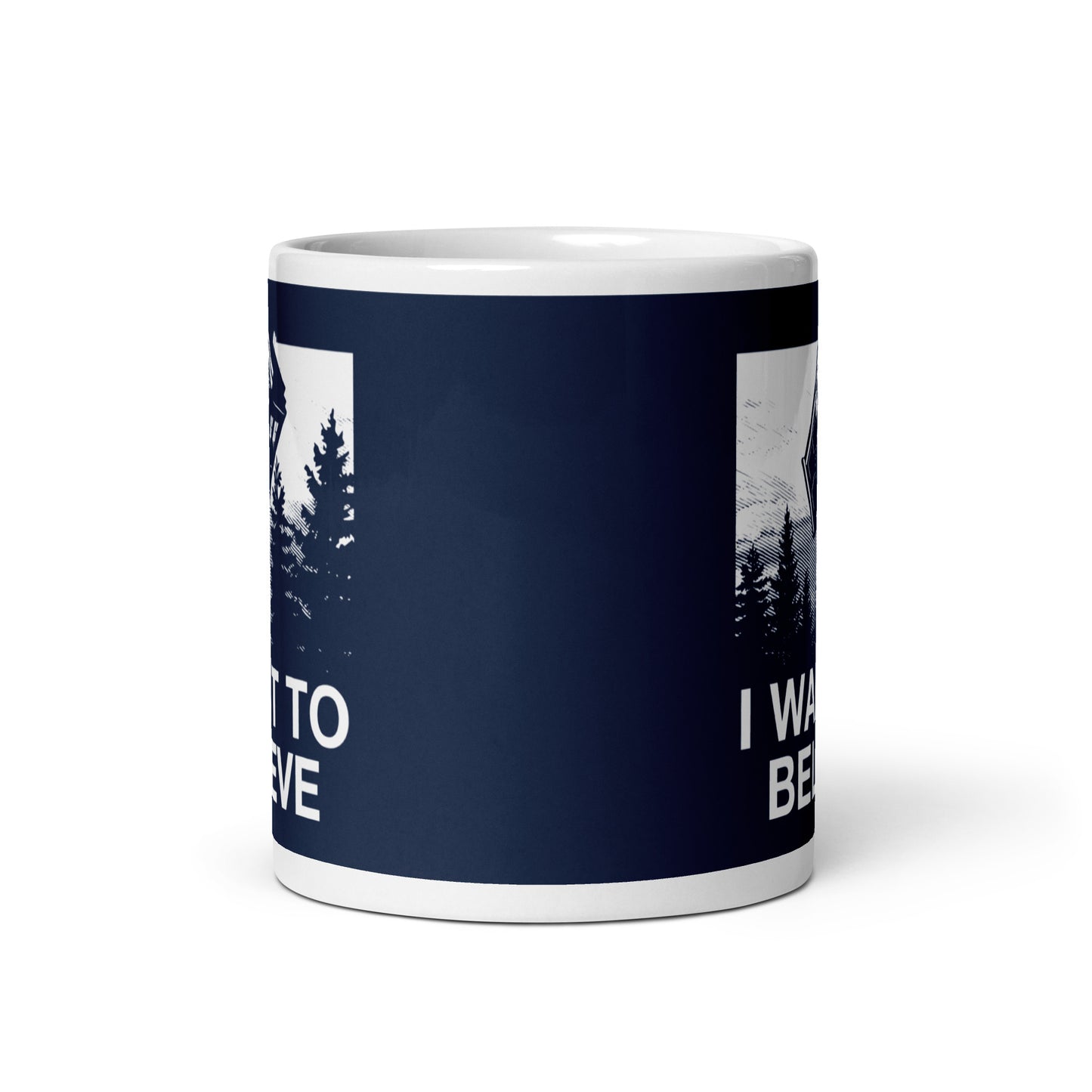 I Want To Believe Tardis Mug