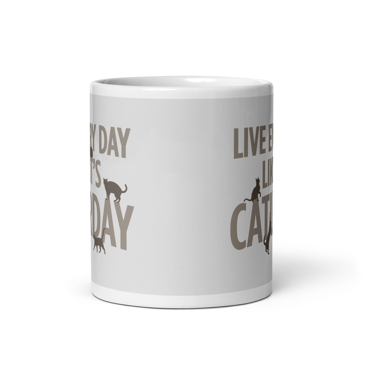 Live Every Day Like It's Caturday Mug