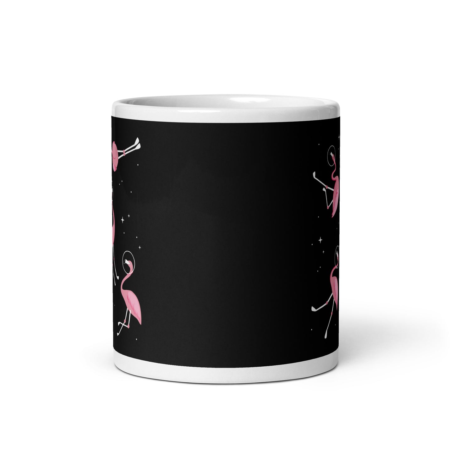 Flamingos In Space Mug