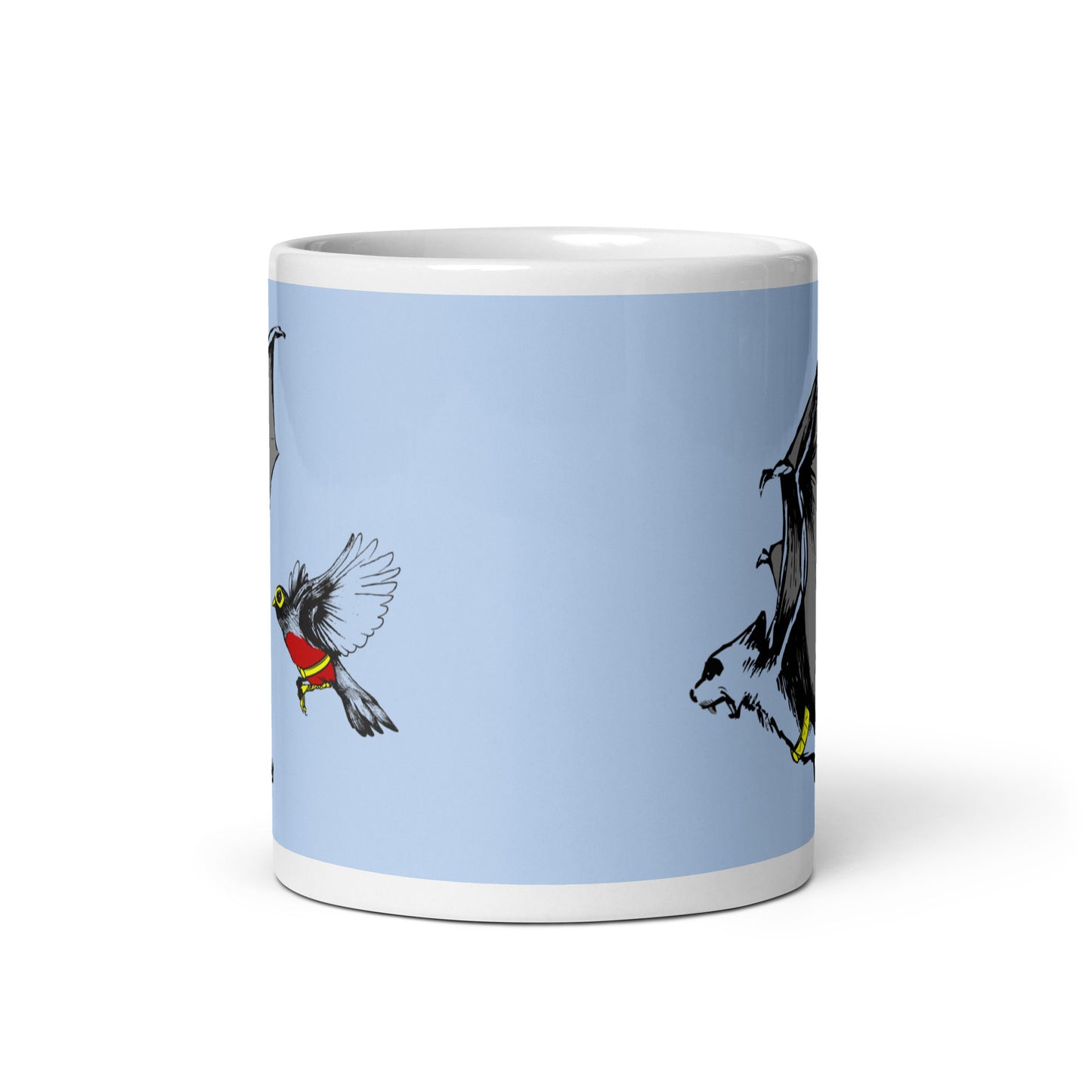 Bat and Robin Mug