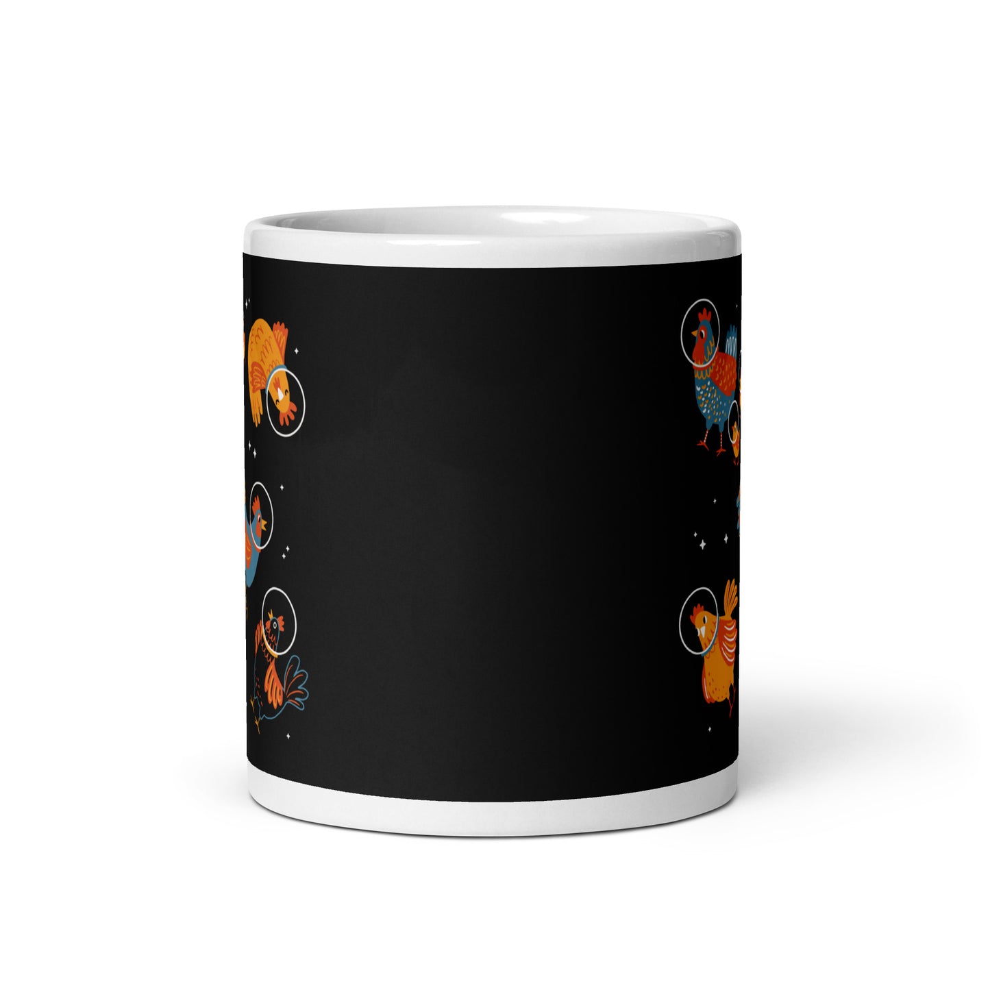 Chickens In Space Mug