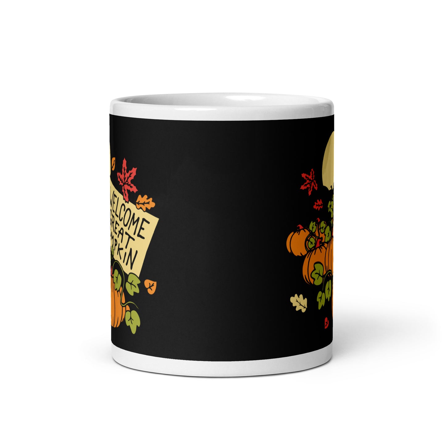 Welcome Great Pumpkin Mug