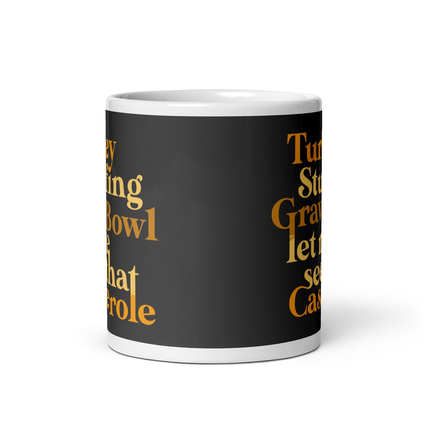 Turkey Stuffing Gravy Bowl Mug