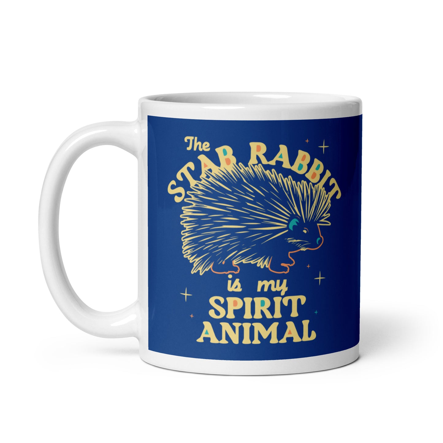 The Stab Rabbit Is My Spirit Animal Mug