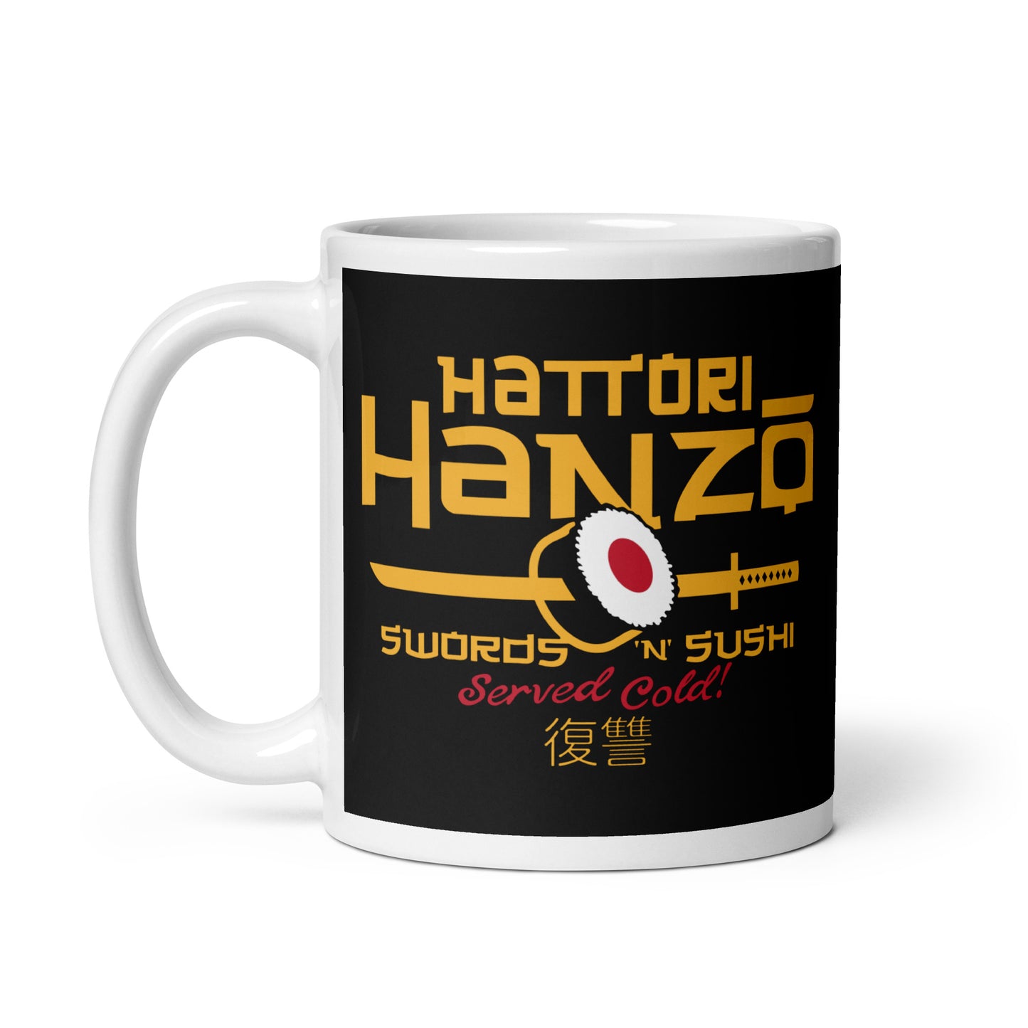 Hattori Hanzo Swords 'n' Sushi Mug