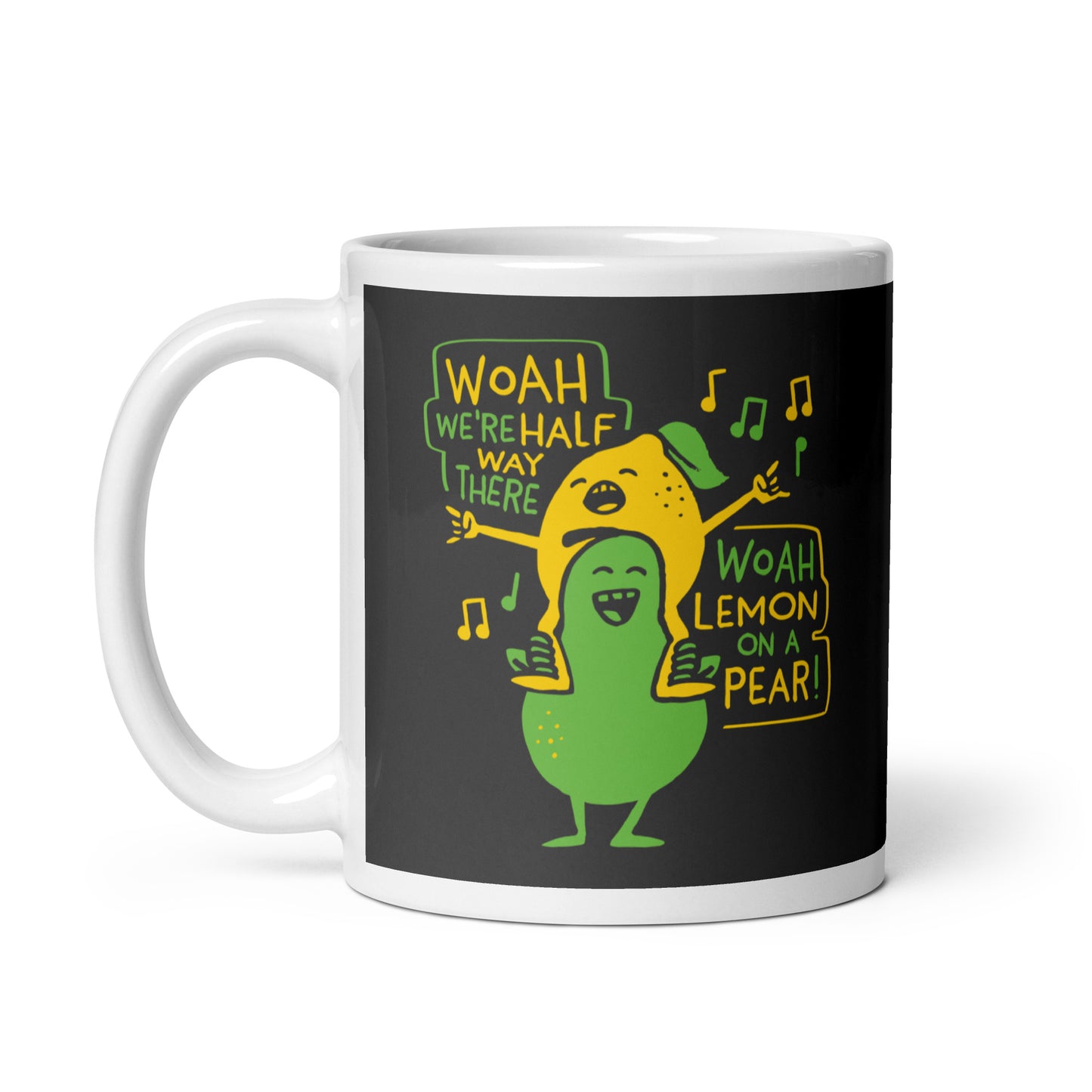 Lemon On A Pear Mug