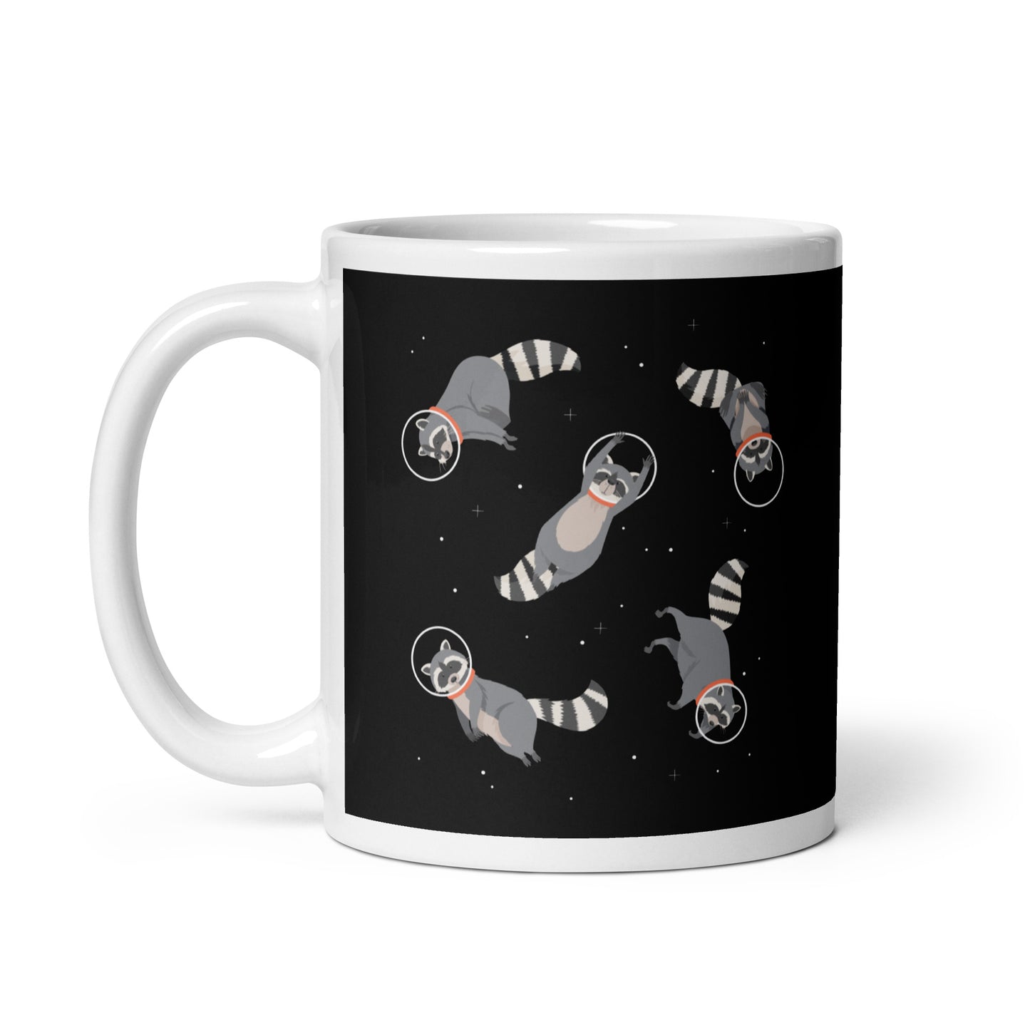 Raccoons In Space Mug