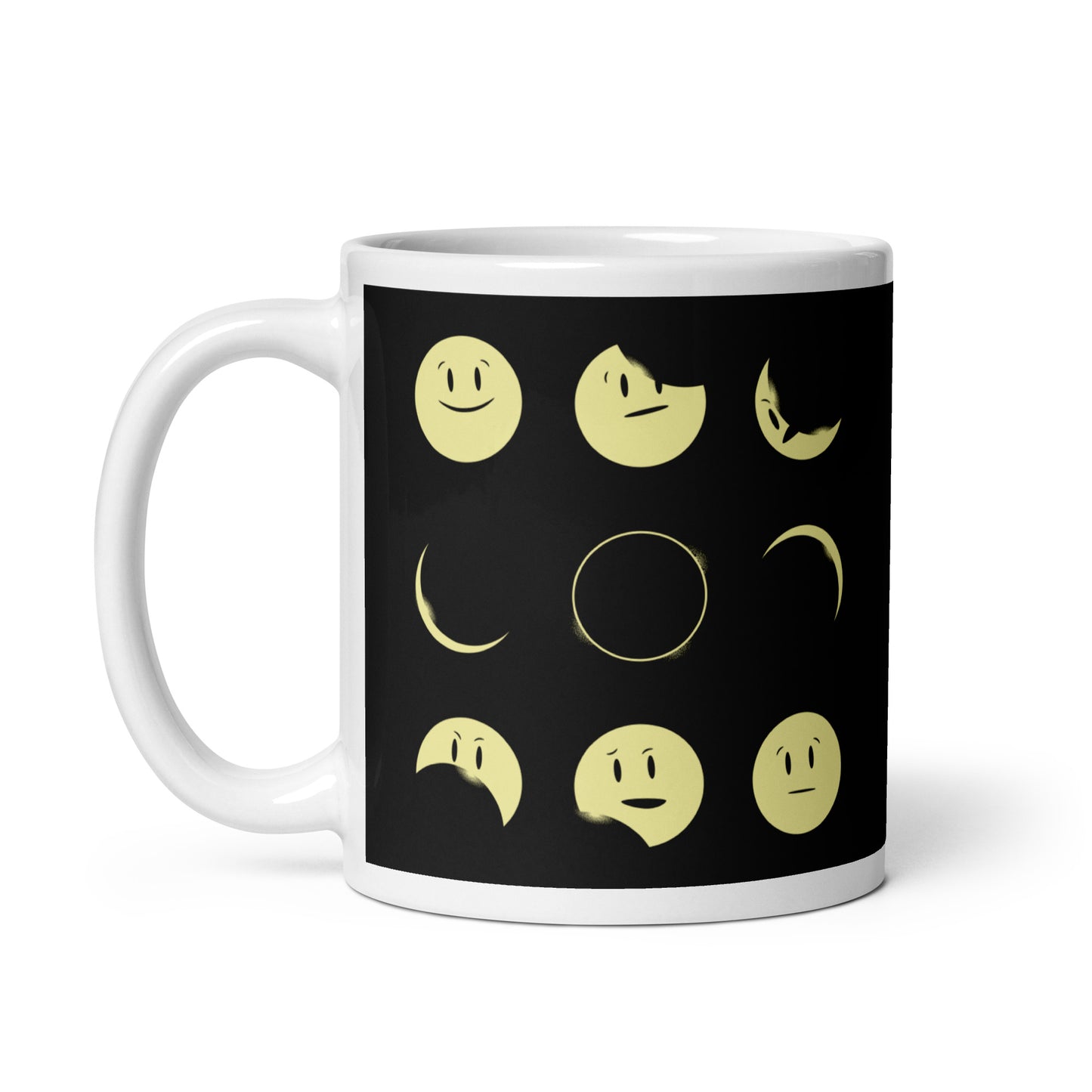 Eclipse Emoji Mug