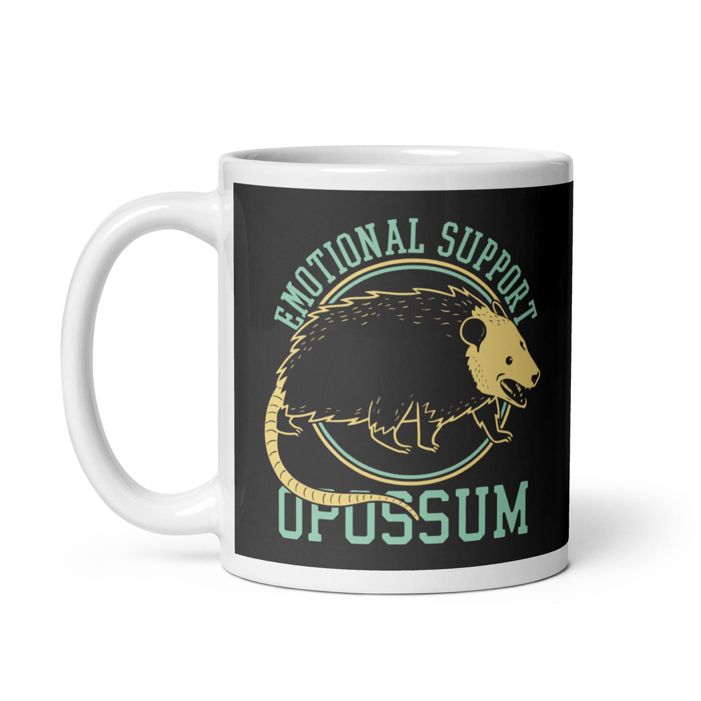 Emotional Support Opossum Mug