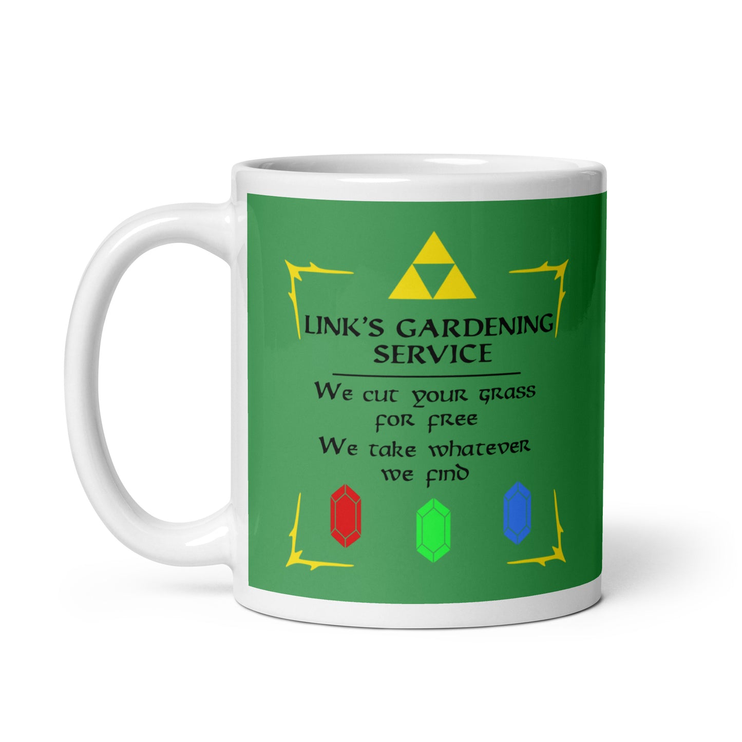 Link's Gardening Service Mug