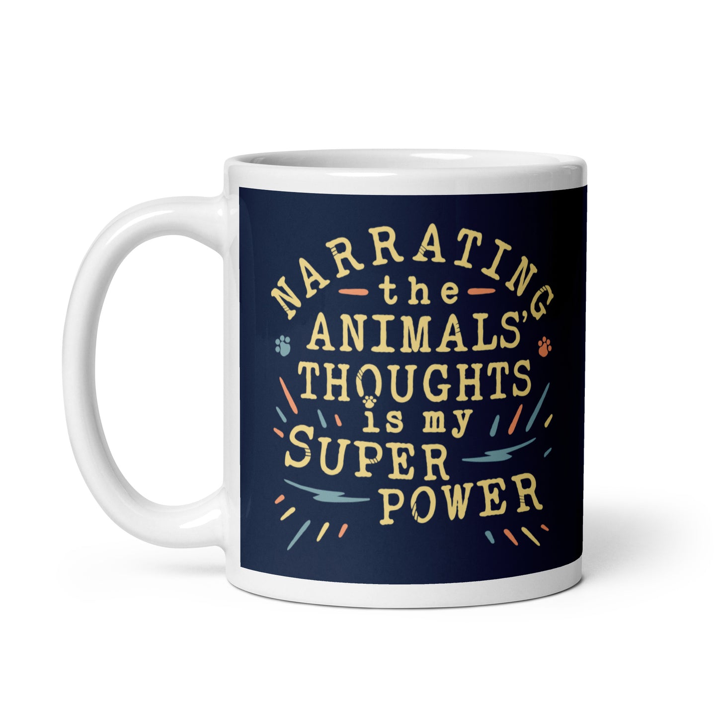 Narrating The Animals Thoughts Mug