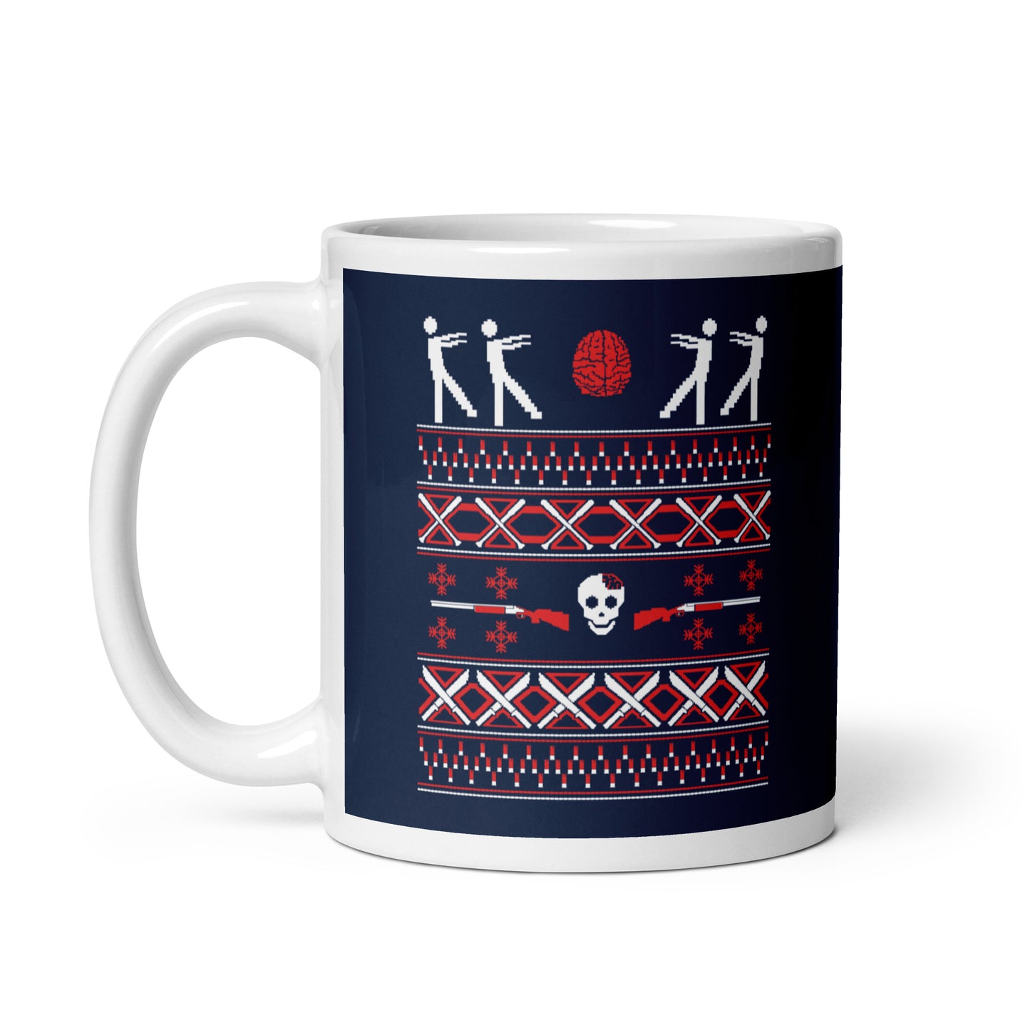 Zombie Christmas Sweater Mug