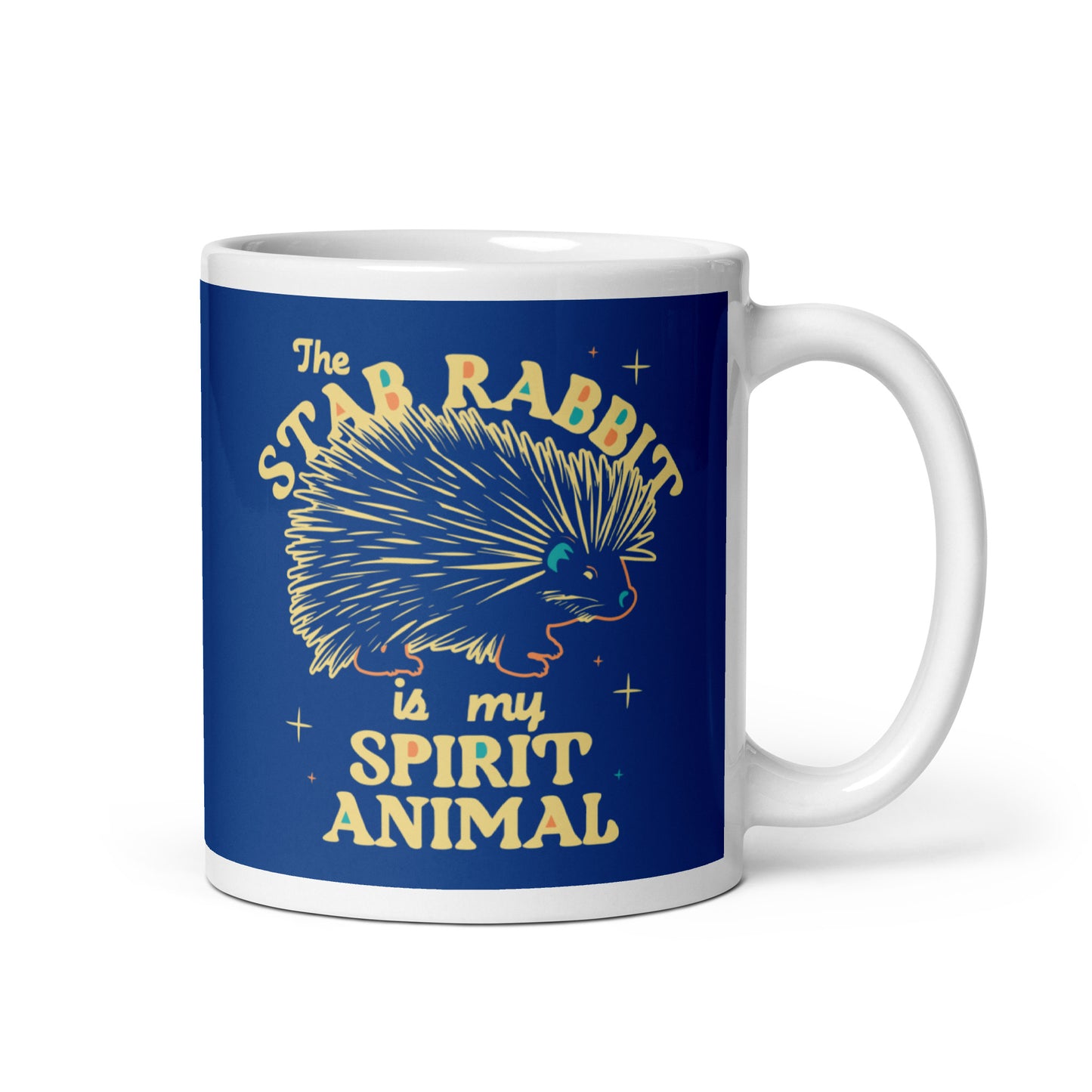 The Stab Rabbit Is My Spirit Animal Mug